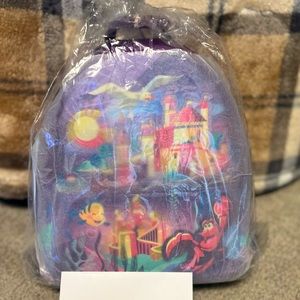 Brand New w/Tags* Loungefly Disney Ariel Castle Collection Mini Backpack